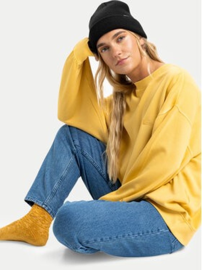 Quiksilver Bluza EQWFT03190 Beżowy Regular Fit