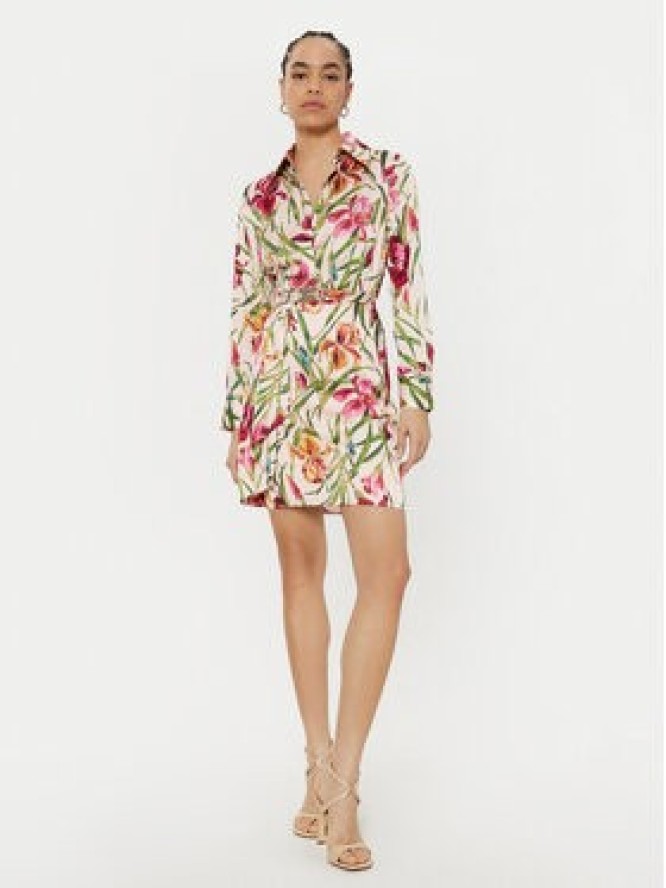 Marciano Guess Sukienka koszulowa 5RGK40 9917Z Kolorowy Regular Fit