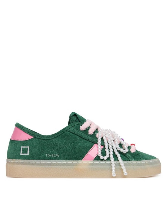 D.A.T.E. Sneakersy Tender W441-TE-BW Zielony