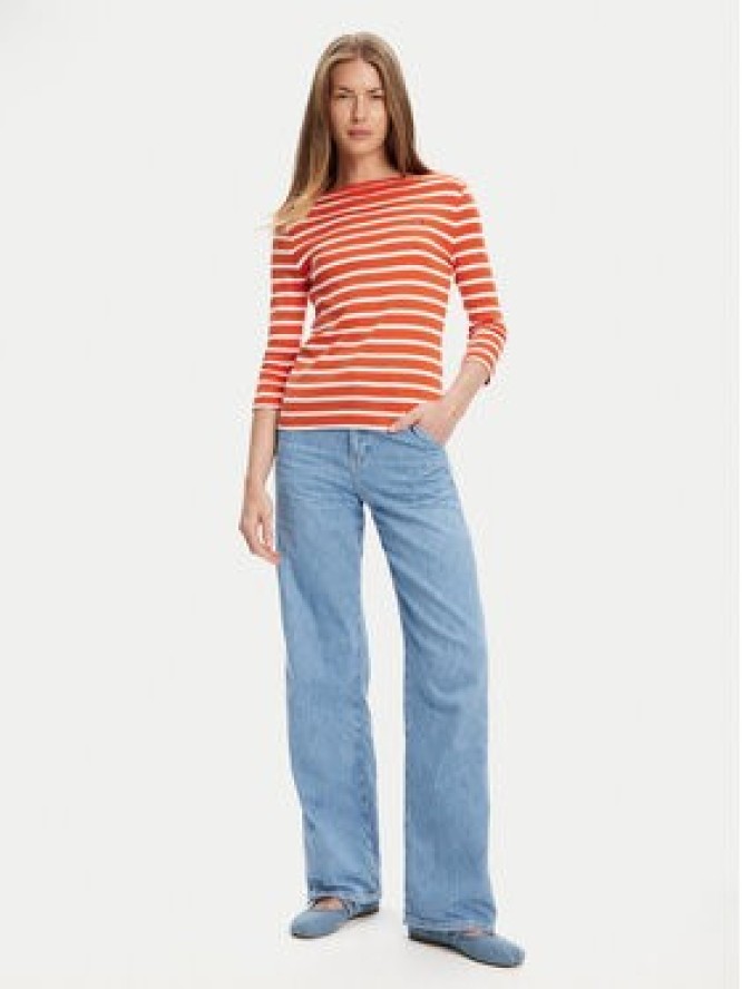 Tommy Hilfiger Bluzka New Cody WW0WW40589 Pomarańczowy Slim Fit