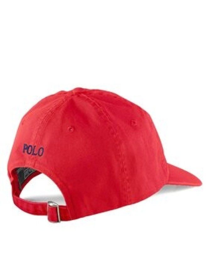 Polo Ralph Lauren Czapka z daszkiem 211912843022 Czerwony