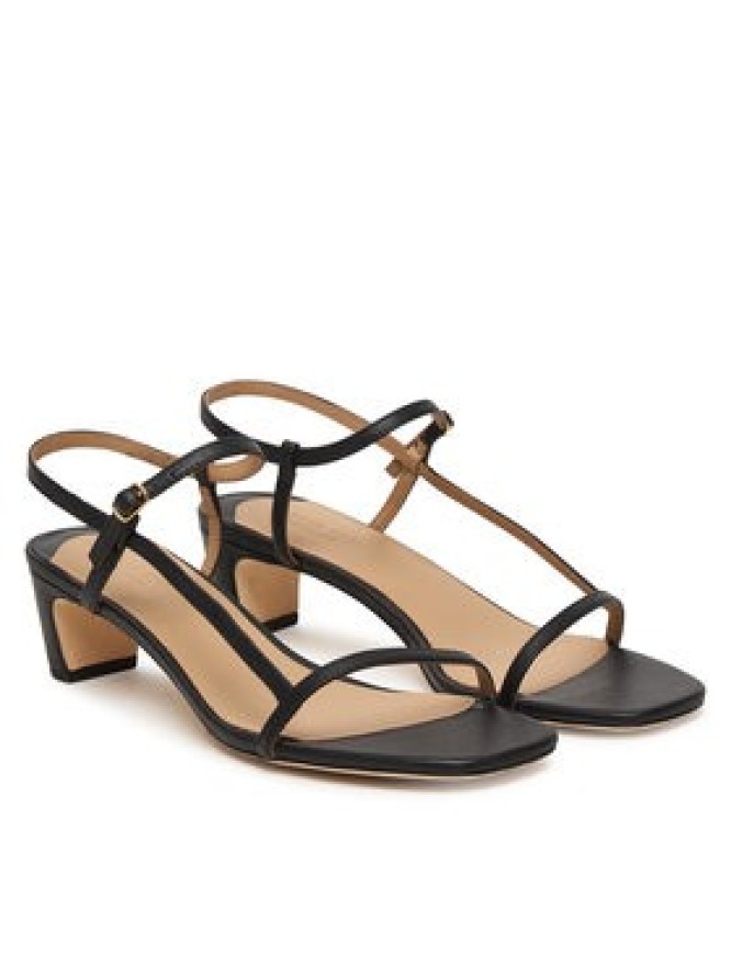 LAUREN RALPH LAUREN Sandały 802P00097001 Czarny