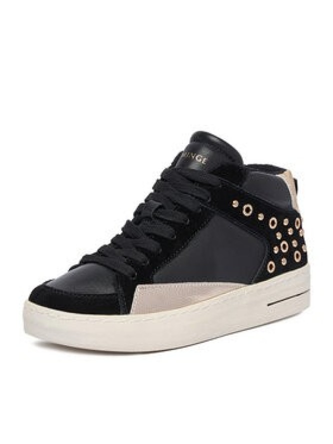 Eva Minge Sneakersy EO-WS6512-03 Czarny