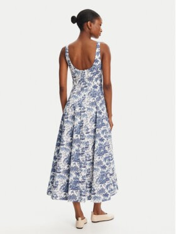 STAUD Sukienka letnia Wells 148-7291 Niebieski Regular Fit