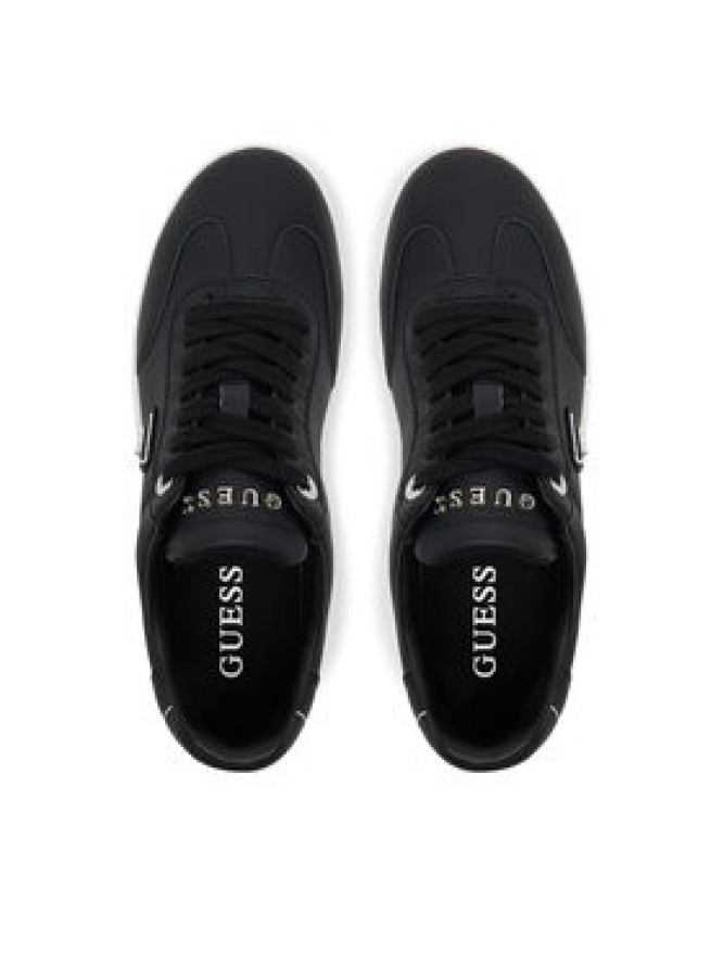 Guess Sneakersy FLJJAZLEA12 Czarny