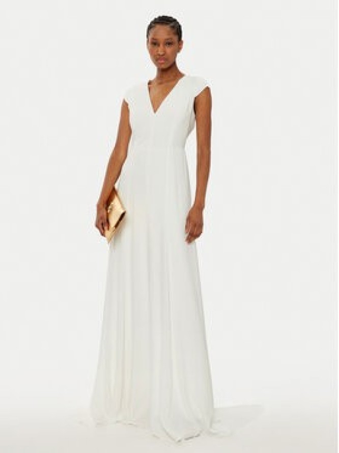 IVY OAK Sukienka wieczorowa Daria IO1100X7272 Biały Slim Fit