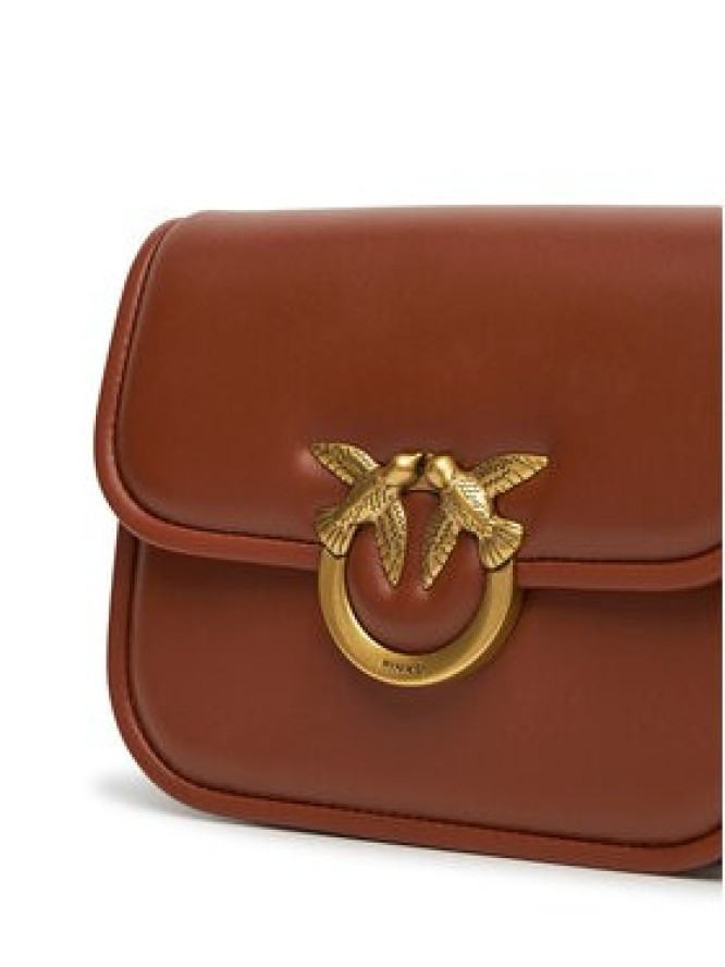 PINKO Torba Love Box Bag Fl Mini PE 25 PLTT 104297 A26L Brązowy