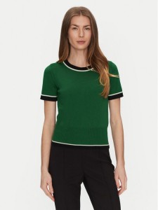 Luisa Spagnoli Sweter Mansueti 58509 Zielony Regular Fit