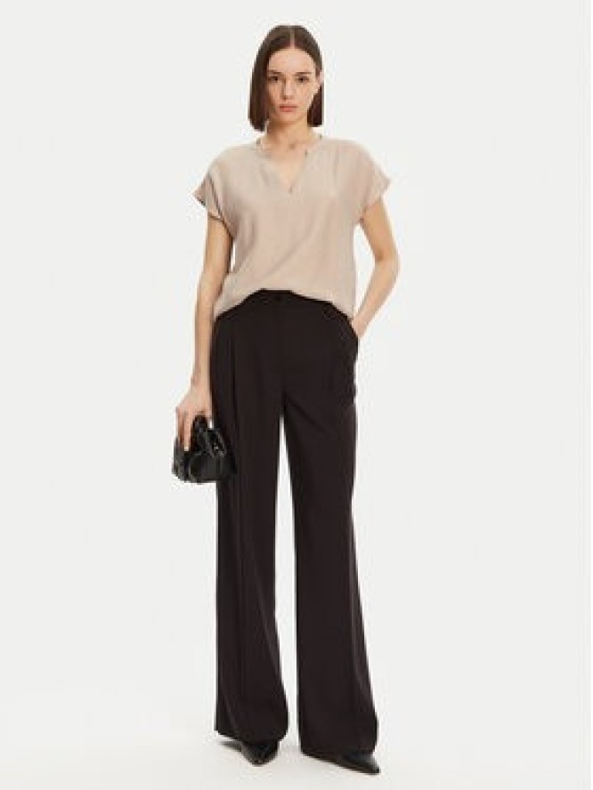 JDY Bluzka Pepper 15349346 Beżowy Regular Fit