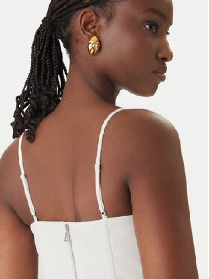 Bardot Sukienka koktajlowa Martini 58535DB Biały Slim Fit