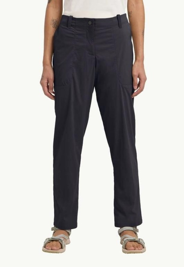 JACK WOLFSKIN Spodnie damskie Desert Pants W dark navy-36