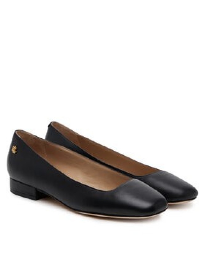 LAUREN RALPH LAUREN Baleriny Emellie 802970534001 Czarny