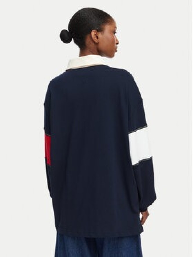 Tommy Jeans Bluza Tjw Ovs DW0DW22827 Granatowy Oversize