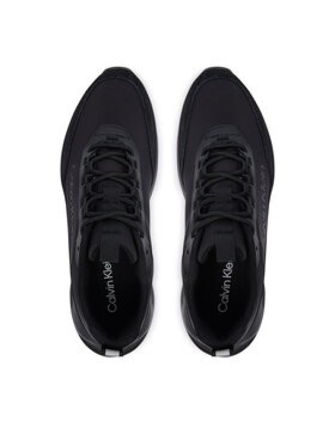 Calvin Klein Sneakersy Light Eva Run Ess Lac Ny-Su Wmn HW0HW03293 Czarny