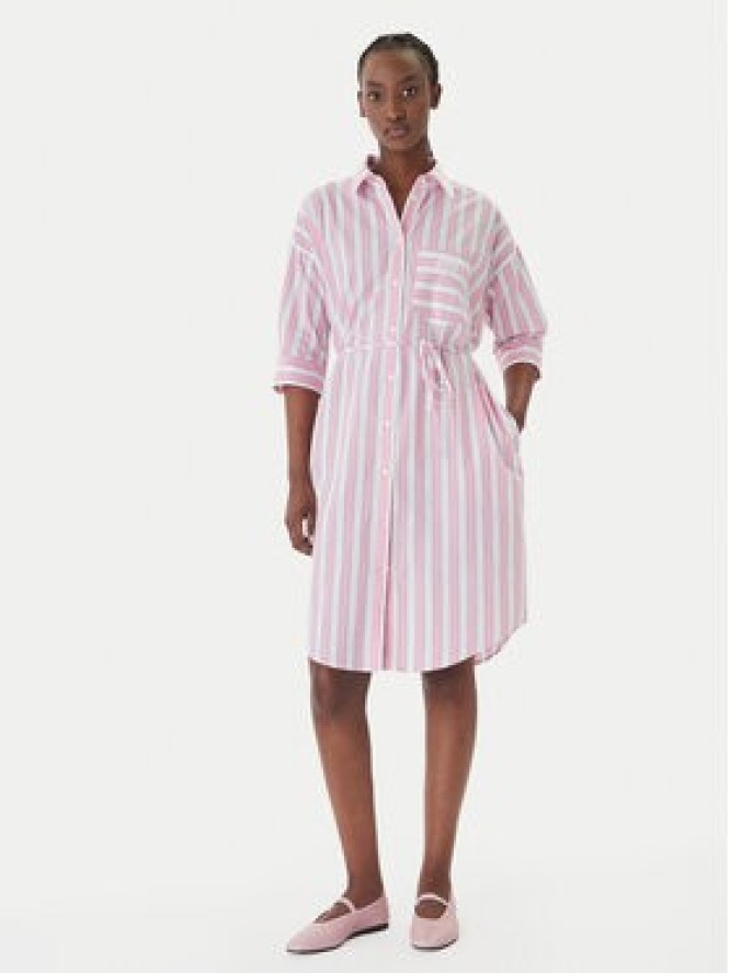 JOOP! Jeans Sukienka koszulowa Dua 30102576 Różowy Regular Fit