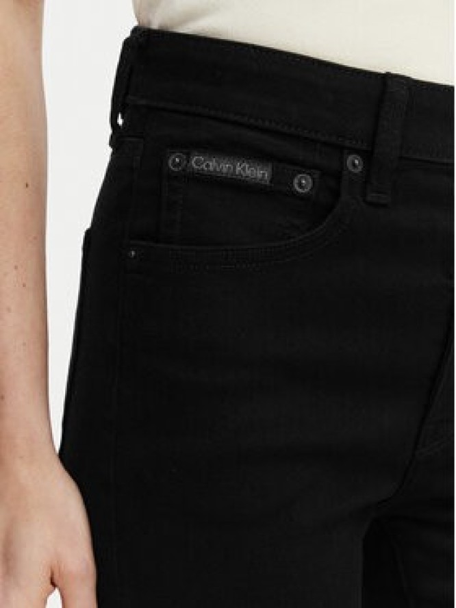 Calvin Klein Jeans Jeansy Classic LV047F488G Czarny Skin Fit