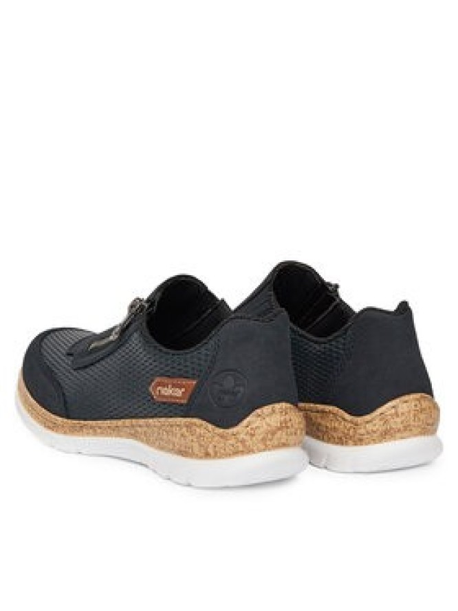 Rieker Sneakersy N42F3-14 Granatowy