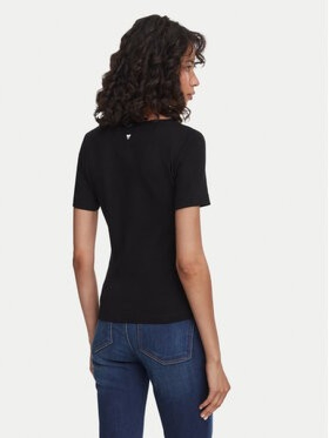 Weekend Max Mara T-Shirt Multij 2625946031 Czarny Regular Fit