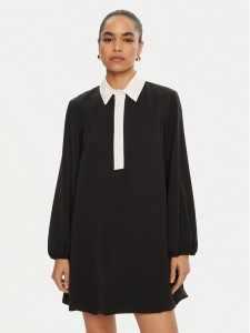 Please Sukienka codzienna A12YCSI000 Czarny Loose Fit
