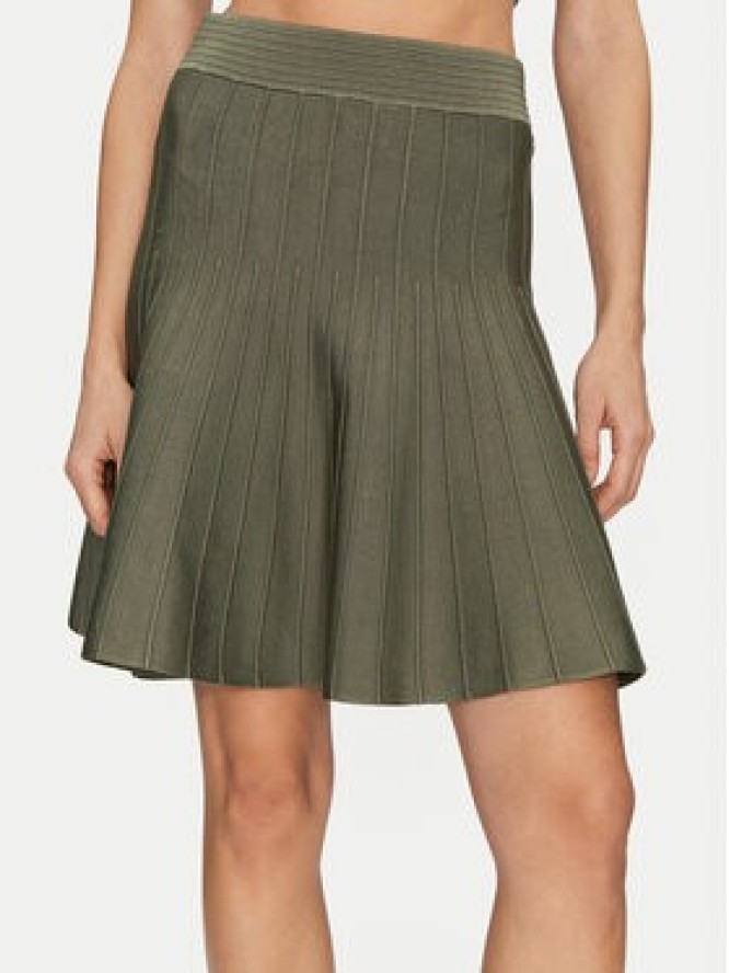 Guess Spódnica mini W5GD0U Z2XY0 Zielony Regular Fit