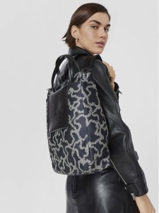 TOUS Plecak Mochila K Pix Soft 2001851551 Czarny