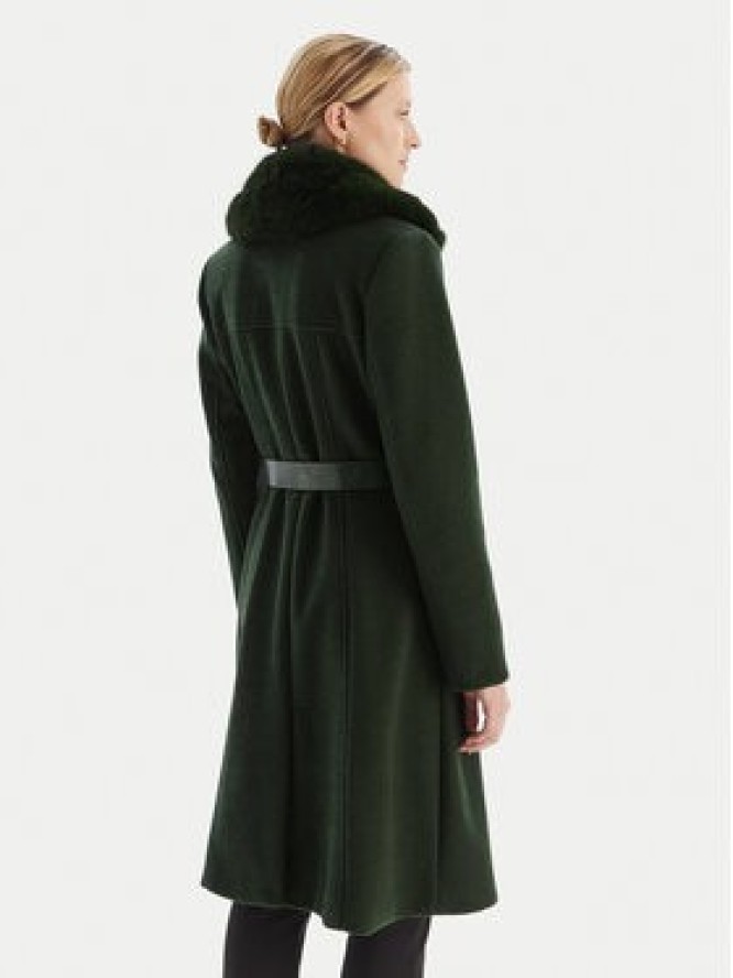 Guess Płaszcz przejściowy W5BL25 W2672 Zielony Regular Fit