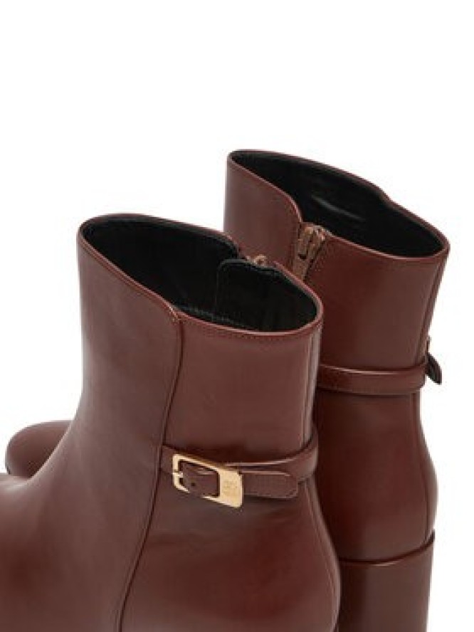 HÖGL Botki Ella 0-134123-2900 Bordowy