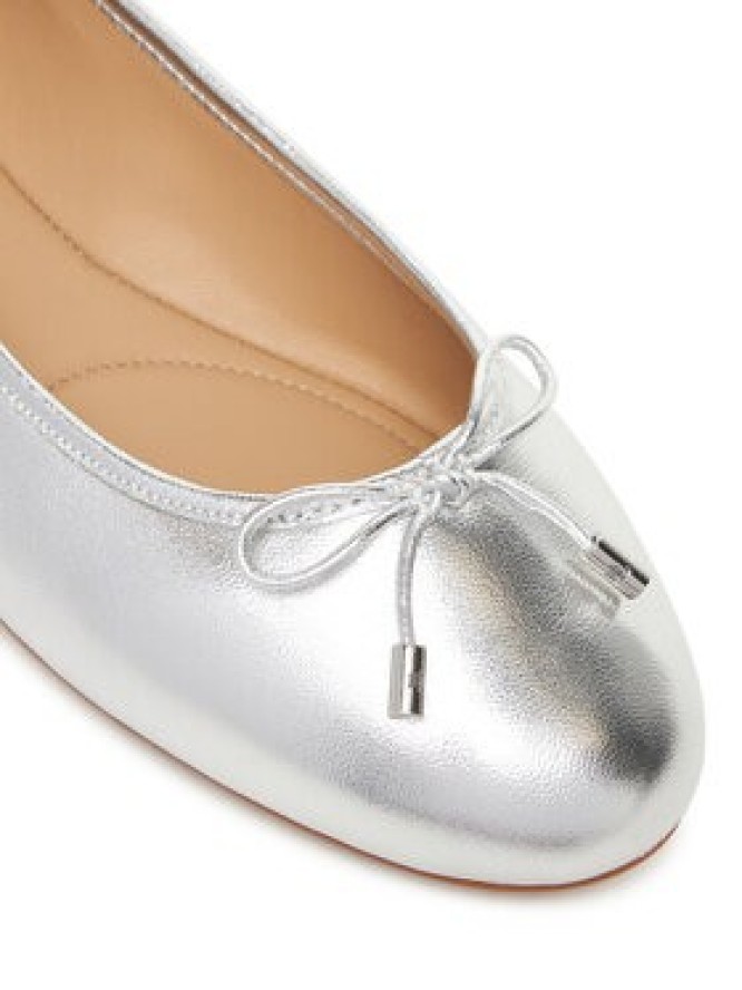 LAUREN RALPH LAUREN Baleriny Jayna 802978836001 Srebrny