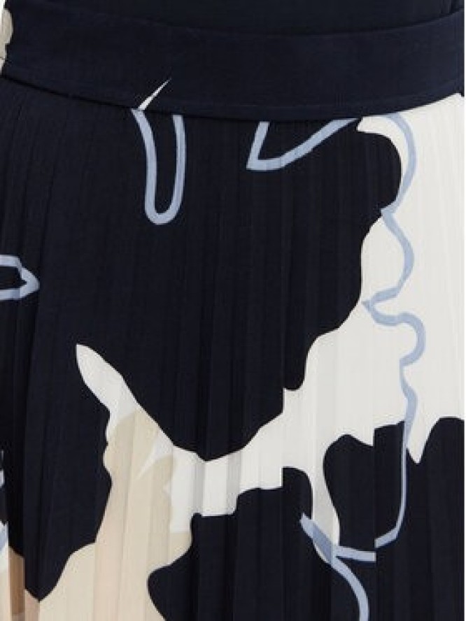 Tom Tailor Spódnica plisowana 1045295 Granatowy Regular Fit