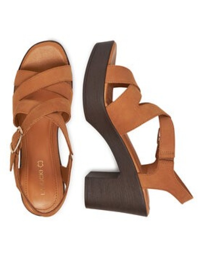 Lasocki Sandały EST-2027-01 Brązowy