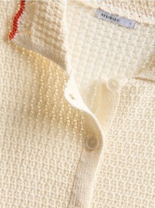 Sweter z krótkim rękawem - wielobarwny