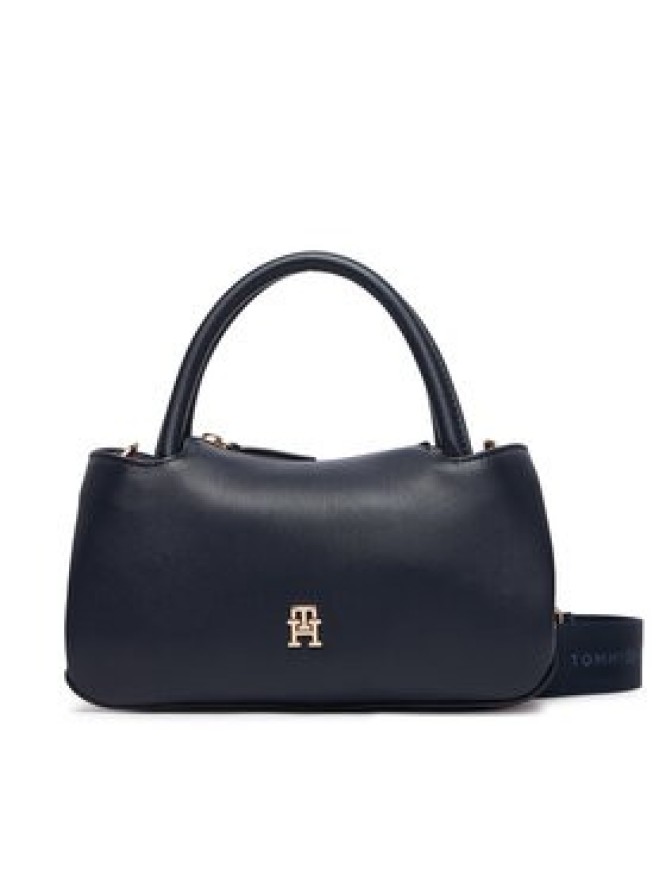 Tommy Hilfiger Torebka Th Logotape Mini Satchel AW0AW18743 Granatowy