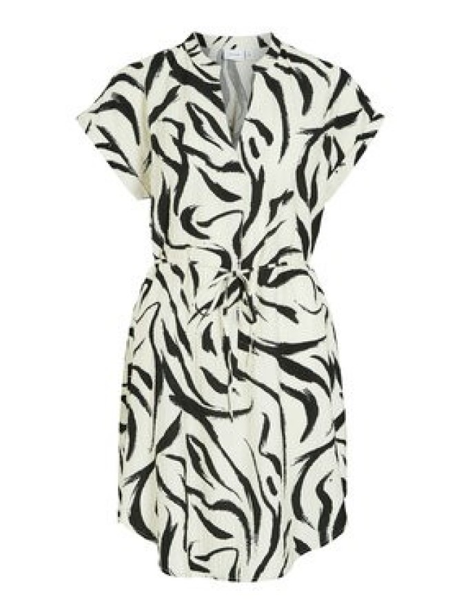 Vila Sukienka codzienna Clo 14101673 Beżowy Regular Fit