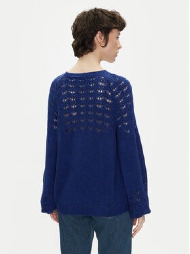 Pepe Jeans Sweter Naina PL702241 Niebieski Regular Fit