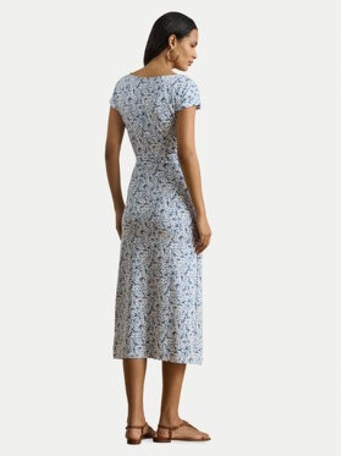 LAUREN RALPH LAUREN Sukienka codzienna 200P09120001 Niebieski jasny Slim Fit