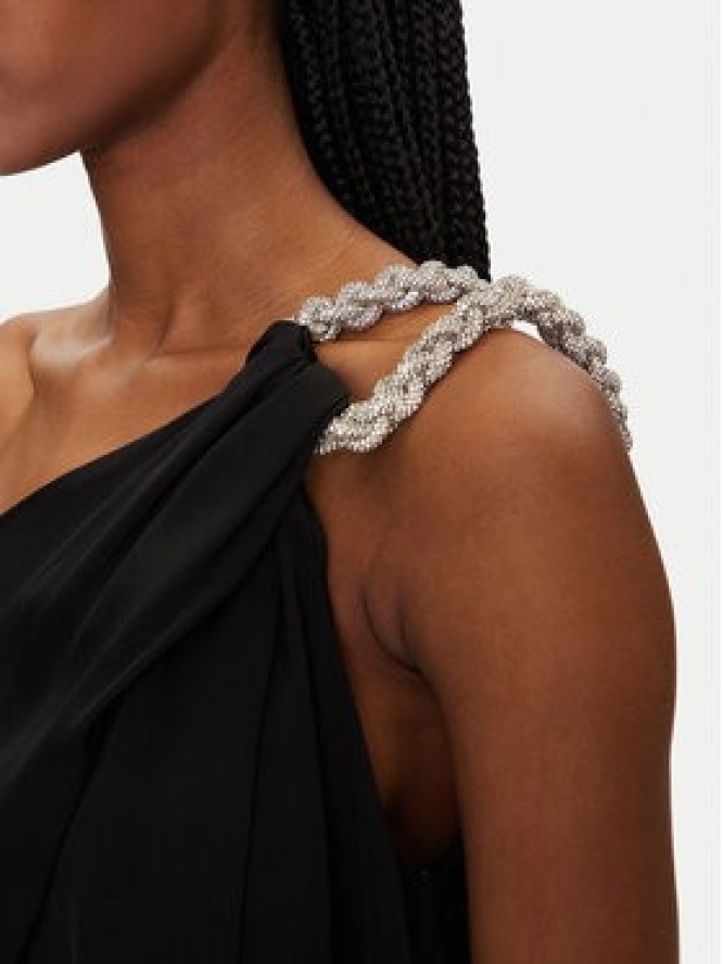 Eleh Sukienka koktajlowa ESS250050 Czarny Regular Fit