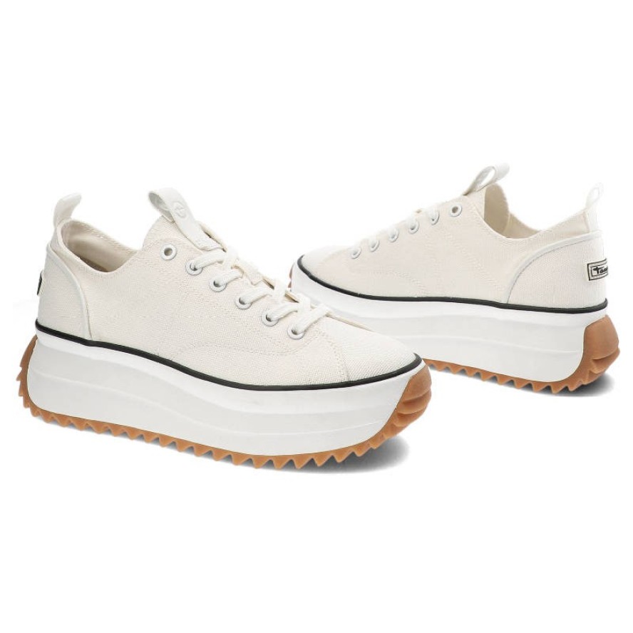 Białe Sneakersy Tamaris Wygodne Codzienne Buty Damskie