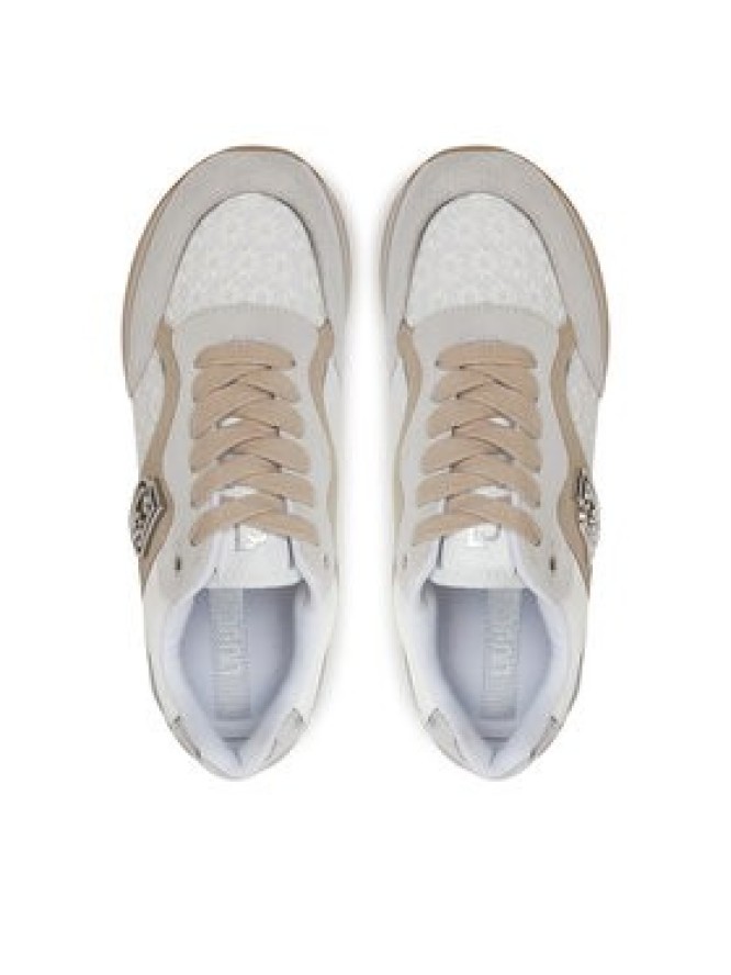 Liu Jo Sneakersy Maxi Wonder 73 BA5015 PX542 Écru