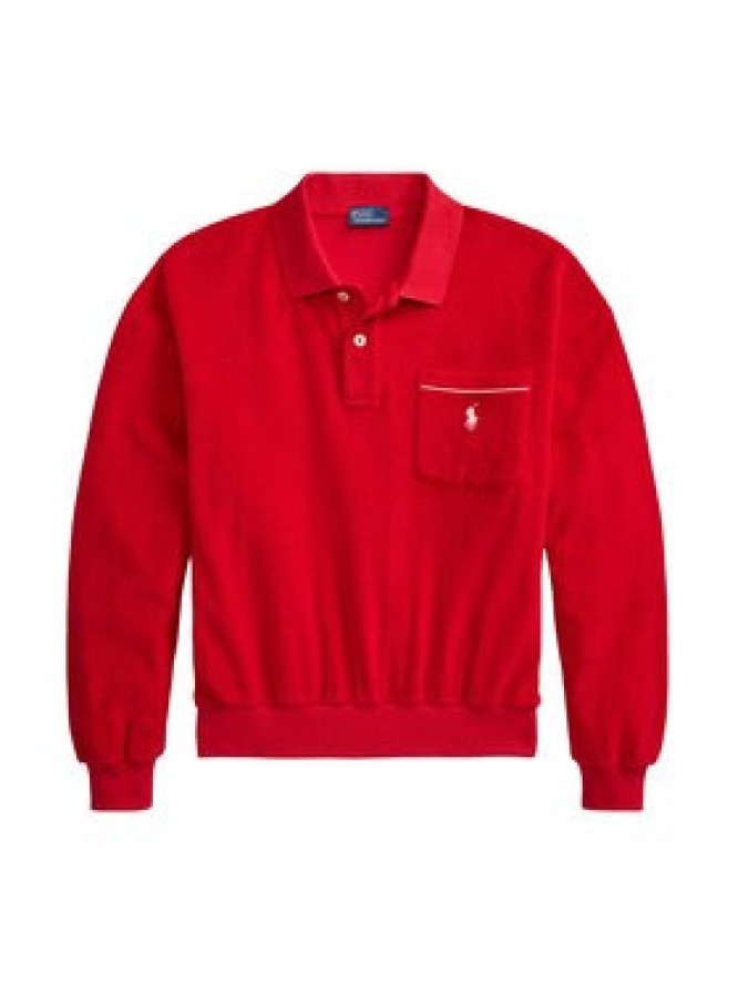Polo Ralph Lauren Bluza 211A12737003 Czerwony Relaxed Fit