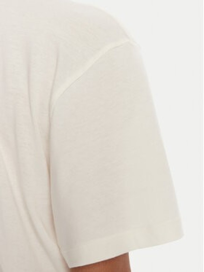 Roxy T-Shirt Hangloose Poster ERJZT06018 Écru Regular Fit