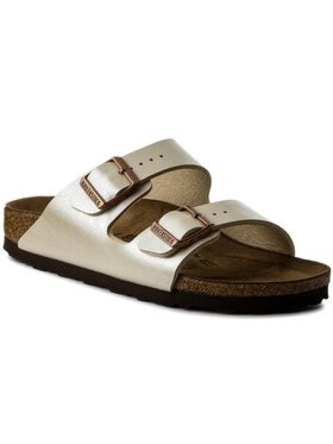 Birkenstock Klapki Arizona Birko-Flor 1009921 Złoty