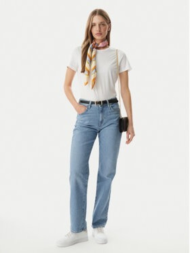 LAUREN RALPH LAUREN T-Shirt 200P09106004 Biały Relaxed Fit