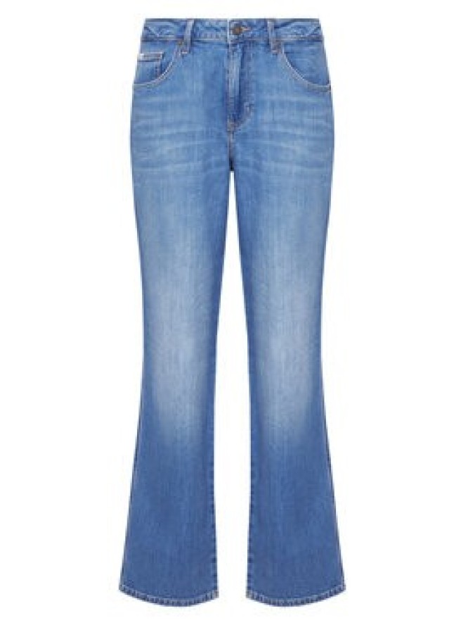 Guess Jeans Jeansy W5YA0I D0022 Niebieski Boyfriend Fit