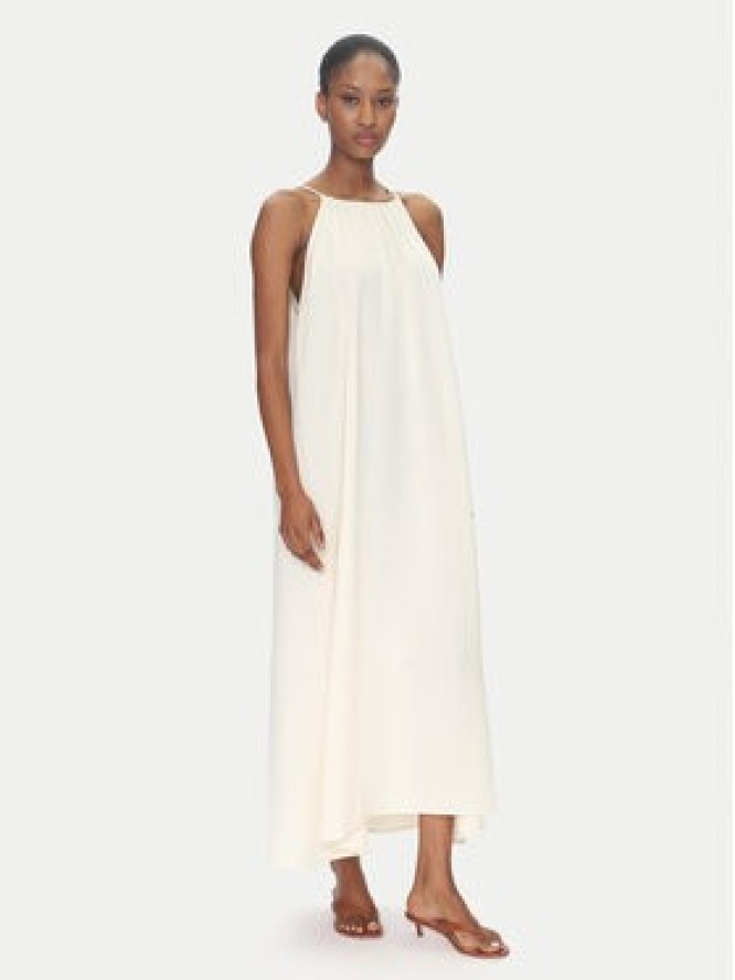 ViCOLO Sukienka letnia Abito TD0757 Écru Regular Fit
