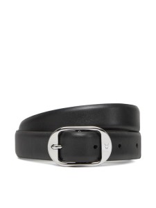 Calvin Klein Pasek Damski Forged Pin Belt 25Mm LV04K7014G Czarny
