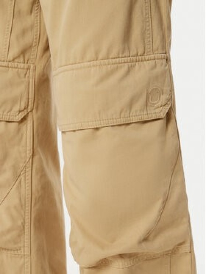 HUGO Spodnie materiałowe Hunder 50530833 Beżowy Relaxed Fit