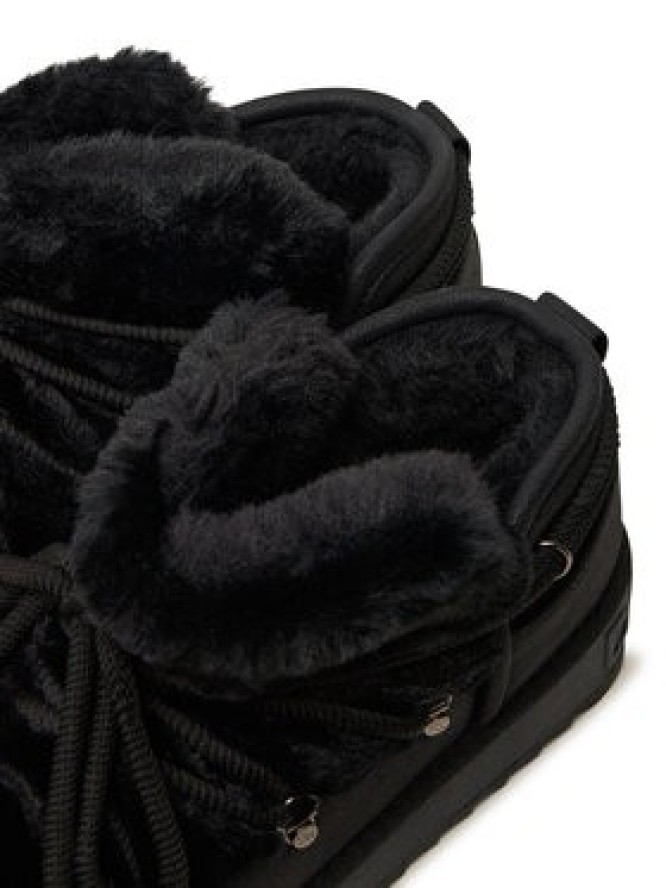 D.Franklin Śniegowce Nordic TRK Fur Low Bomb DFSH370011 Czarny