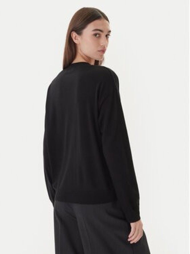 Weekend Max Mara Sweter Fiocchi 2525366042 Czarny Regular Fit