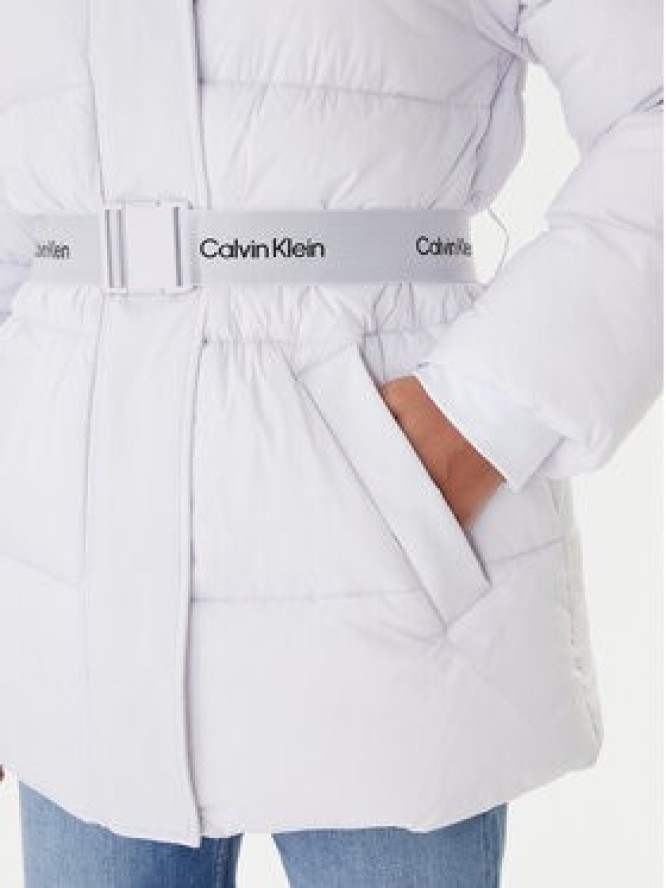 Calvin Klein Jeans Kurtka zimowa LV047D507G Fioletowy Regular Fit