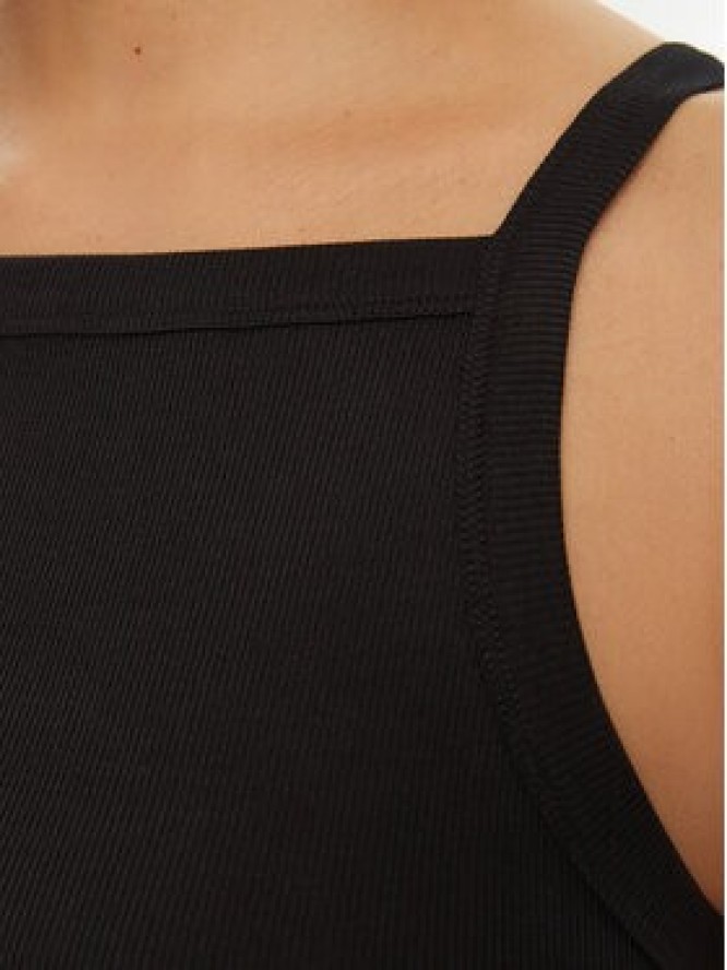 IVY OAK Top Klara Rose IO1100X2362 Czarny Slim Fit